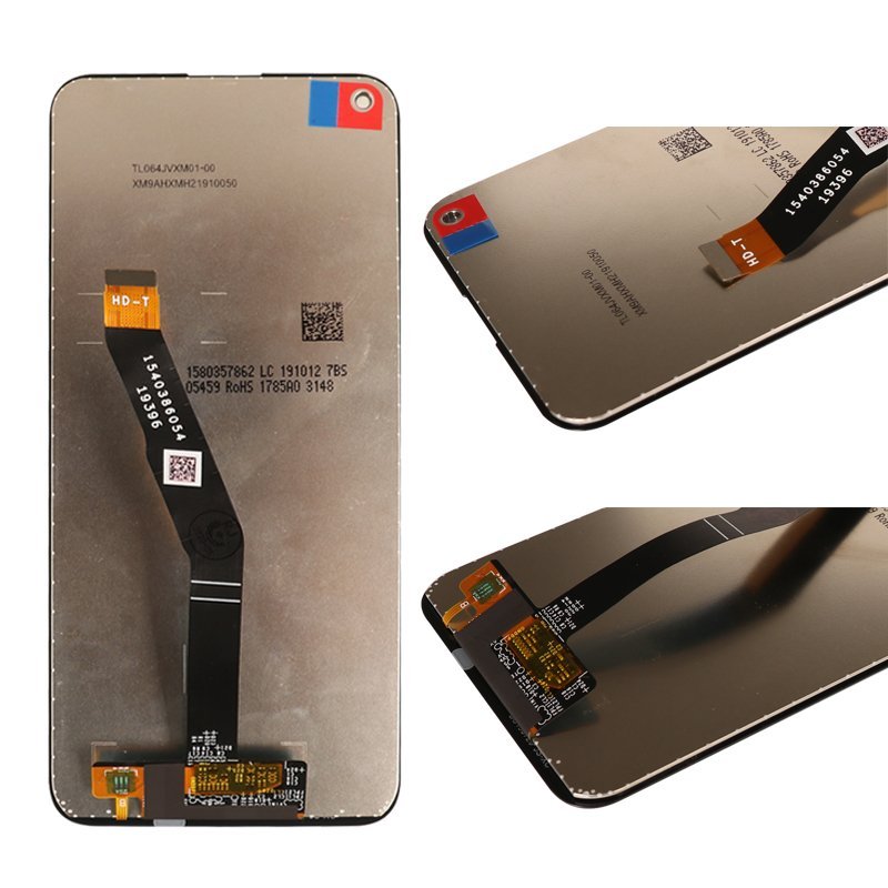 Pantalla completa sin marco para Huawei P40 Lite E / Y7P 2020 - Negro