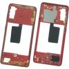 Carcasa intermedia para Samsung Galaxy A41 A415F – Rojo
