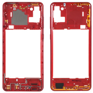 Carcasa intermedia para Samsung Galaxy A21s A217F – Rojo