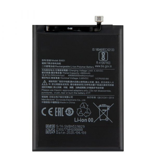 Batería BN51 para Xiaomi Redmi 8 / Redmi 8A