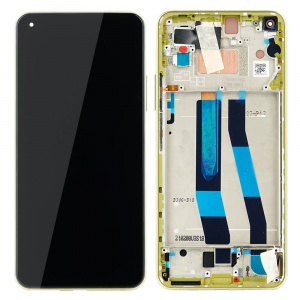 Pantalla display con marco para Xiaomi Mi 11 Lite, Mi 11 Lite (5G) – Amarillo