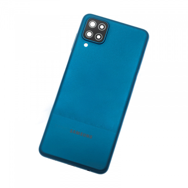 Tapa trasera para Samsung Galaxy A12, SM-A125F – Azul