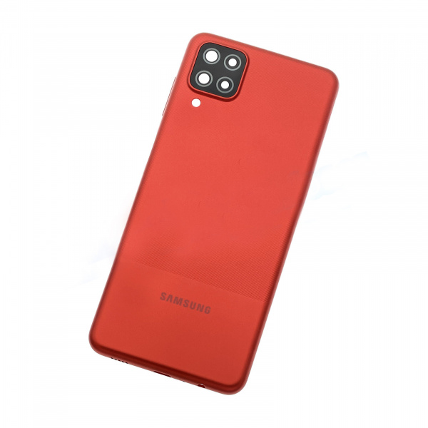 Tapa trasera para Samsung Galaxy A12, SM-A125F – Rojo